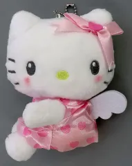 【中古】キーホルダー ハローキティ(ピンク/羽) マスコットコレクション 「サンリオキャラクターズ」 ファミリーマート限定