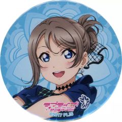 [중고] 배지 핀스 와타나베 요우(Fantastic Departure!) [러브라이브! 선샤인!! 5주년 전시회 -Pieces of Aqours- 트레이딩 원형 캔 배지]
