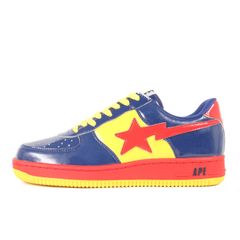 DC×APE アベイシングエイプ ベイプスタ ロー スーパーマン 25.5cm
