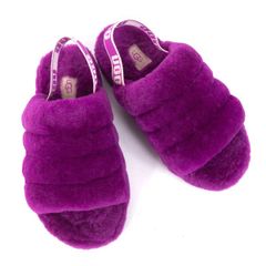 未使用 限定復刻 UGG W FLUFF YEAH SLIDE ファーサンダル - メルカリ