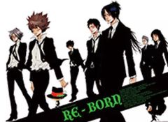 [중고] 포스터(애니메이션) 봉고레 패밀리(슈트) [가정 교사 히트맨 REBORN! 일러스트 포스터 컬렉션] 창간 50주년 기념 주간 소년 점프전 VOL.3 상품