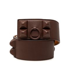 エルメス コリエドシアン ベルト ブラック ゴールド金具 65 ◯V刻印 