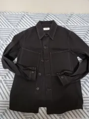 21fw ルメール デニム ジャケット 46size ブラックのサムネイル