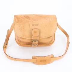 ブリー レザー ショルダーバッグ 斜め掛け メッセンジャー ビジネス 通勤 トート ブラウン 茶色 メンズ RNE DW46-1【中古】のサムネイル