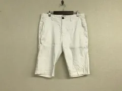 本物セオリーTheoryリネン麻レーヨンチノスラックスハーフショートパンツミリタリーワークサーフアメカジビジネススーツゴルフストリートスケーターメンズ白ホワイト30Mのサムネイル
