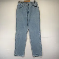 古着 ハーレーダビッドソン HARLEY DAVIDSON デニム パンツ 5ポケット ジーパン ジップ バイカー レザーパッチ  ブルー系 メンズのサムネイル