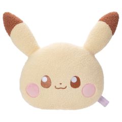 포켓피스 봉제인형 페이스쿠션 피카츄 봉제인형 폭 약 39cm