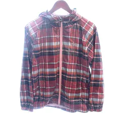 パーソンズ PERSON'S SPORTS マウンテンパーカー ジャケット ジャンパー 裏メッシュ チェック L 赤 レッド /AUのサムネイル