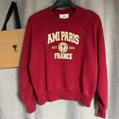 ((ほぼ新品)) アミ パリス 刺繍 スウェットのサムネイル