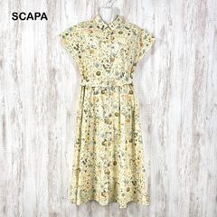 SCAPA スキャパ LIBERTY リバティ ワンピース 38サイズ 未使用 - メルカリ