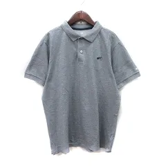 ニューバランス NEW BALANCE ポロシャツ 鹿の子 半袖 2XL グレー /YIのサムネイル