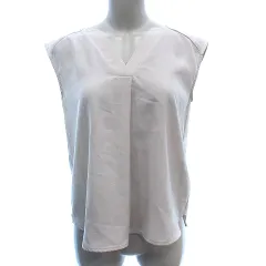 N.Natural Beauty Basic N.ナチュラルビューティーベーシック シャツ ブラウス クロスオーバーVネック フレンチスリーブ M ベージュ /AUのサムネイル