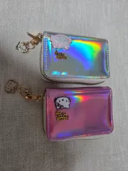 新品ハローキティ ホログラム コインケース (ピンク/シルバー) 出品