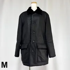 ANDRE LUCIANO フェイクムートンコート ブラック Mのサムネイル