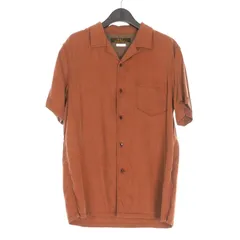 フリーマンズスポーティングクラブ FREEMANS SPORTING CLUB 16SS LYOCELL CHINO BOX SH オープンカラーシャツ 半袖 3 ブラウン 茶 UF65-13R003のサムネイル