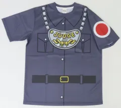 【中古】Tシャツ 日本戦車道連盟 審判員なりきりフルグラフィックTシャツ チャコールグレー Lサイズ 「ガールズ&パンツァー もっとらぶらぶ作戦です! 第1幕」 劇場グッズのサムネイル