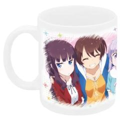 [중고] 머그컵·탕만(캐릭터) 아오바&히후미&처음&윤 머그컵 [NEW GAME!]