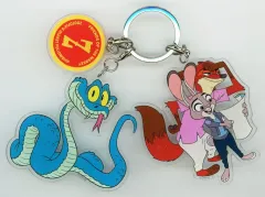 【中古】キーホルダー ジュディ＆ニック＆ゲイリー 3連アクリルキーホルダー 「ズートピア2×Avail」