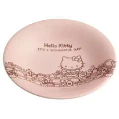 【中古】皿・ボウル ハローキティ 中皿 「サンリオキャラクターズ」