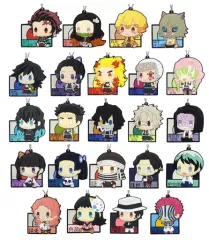 【中古】雑貨 全23種セット ぷくっとラバーマスコット ちょこのっこ 「一番くじ 鬼滅の刃～黎明に刃を持て～」 G賞