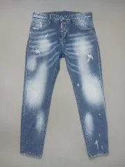 31 DSQUARED2 ディースクエアード2 ニュー ブルータブ M ブブルーレイ ジーン デニム