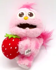 【中古】ぬいぐるみマスコット・ぬいぐるみバッジ モッピー(いちご) ぬいぐるみキーホルダー 「セサミストリート」 ユニバーサル・スタジオ・ジャパン限定のサムネイル