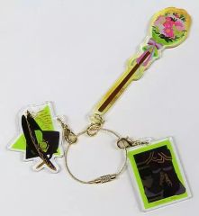 [중고] 열쇠 고리 릴리아 반 루지 블룸 생일 빗자루의 와이어 아크릴 매력 [디즈니 트위스티드 원더랜드] 릴리아의 생일 기념 상품