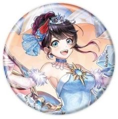 [중고] 배지 핀즈 크로카 [흰 고양이 프로젝트 POP UP SHOP in 게이머즈 홀로그램 캔 배지 04/크리스마스 ver.(공식 일러스트)]