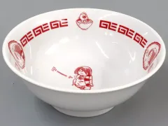 【中古】皿・ボウル 鬼太郎&目玉おやじ ラーメンどんぶり 「ゲゲゲの鬼太郎」 妖怪舎限定のサムネイル