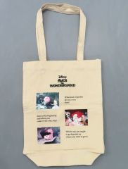 [중고] 가방 집합 (아이보리) 토트 백 [신비한 나라의 앨리스 × ACCOMMODE] 디즈니 스토어 한정