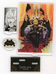 [중고] 아크릴 스탠드 아크릴 패널 멜로 아크릴 디오라마 [데스 노트 전 DEATH NOTE EXHIBITION]