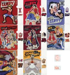 [중고] 상품 세트 전 10 종 세트 데스크 어소트 [이치 반 쿠지 원피스 MONKEY.D.LUFFY-모험의 기억과 미래로의 항로-] I상