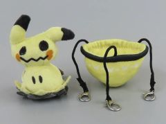 [중고] 봉제인형 마스코트 배지 미미큐 [포켓몬스터×롯데월드 Hot Air Balloon Mascot Collection(열기구 마스코트 컬렉션)] 한국 한정