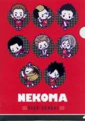 【中古】クリアファイル 音駒高校 A4クリアファイル 「ハイキュー!! POP UP SHOP in アトレ秋葉原店」