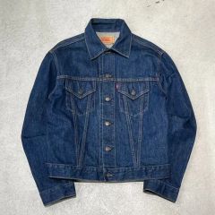 Levi's インディゴ デニムジャケット 70505 XL Levi's 70505 デニムジャケット インディゴ XL - メルカリ