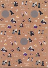 [중고] 클리어 파일 집합 유루 팔레트 (기둥 연습 ver.) A4 클리어 파일 [귀멸의 칼날]