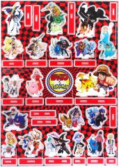 週刊少年ジャンプ ポケモン メガシンカ プレゼント アクリルスタンド