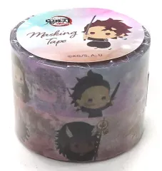 【中古】シール・ステッカー 集合 ゆらふわマスキングテープ2個セット 「鬼滅の刃 刀鍛冶の里編」