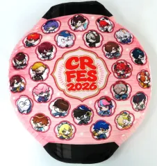 【中古】クッション・本体 Crazy Raccoon クッション 「CR FES 2026」 CRランダム缶バッジ～あたり付き～ あたり景品