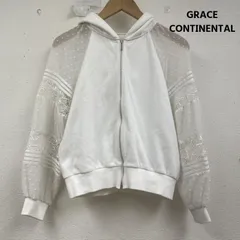 グレースコンチネンタル ドット フラワー パーカー カットワーク レース デザイン レディース 表記無し ISItems【USED】【古着】【中古】50160464のサムネイル
