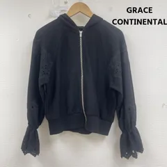グレースコンチネンタル キャンディ スリー ブ カットワーク ジップアップ パーカー レディース 表記無し ISItems【USED】【古着】【中古】50160469のサムネイル