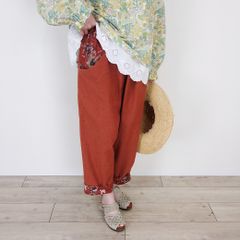 huis 遠州織物 みじんコール サルエルバルーンパンツ コーデュロイ huis 遠州織物 みじんコール サルエルバルーンパンツ コーデュロイ