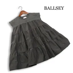 【美品】BALLSEY ボールジー 春夏★ 切替 ティアード フリル チュニック カットソー Sz.S レディースのサムネイル