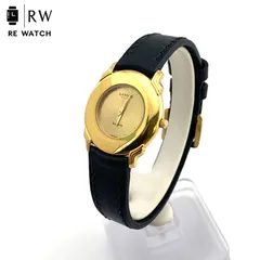 【中古】LANVIN PARIS FRANCE クォーツ 腕時計 ゴールド ブラックのサムネイル