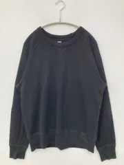 UNIQLO ユニクロ スウェット S ブラック コットン 裏起毛 無地 長袖 メンズ レディース