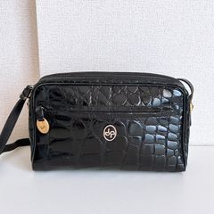 クロコダイル型押し☆ シャイニング ヴィンテージ バッグ - メルカリ