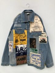 BOY LONDON デニムジャケット ダメージ加工 - メルカリ