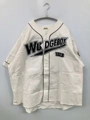 WUDGEBOY シャツ/ブラウス F アイボリー コットン 無地 前面プリント バックプリント ブランドロゴ 刺繍 ミドル丈 半袖 ノーカラー メンズ レディースのサムネイル