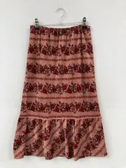 L `EST ROSE レストローズ ロングスカート M ピンク レディースのサムネイル