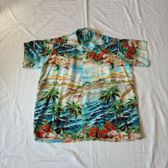 RAINMAKER KYOTO オープンカラーシャツ ボタニカル柄 - メルカリ